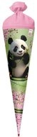 Roth Schult&uuml;te Panda 70 cm rund, Filzverschluss Tiere