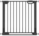 Geuther T&uuml;rschutzgitter Easylock Flatstep 69-125 schwarz, auch als