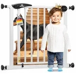 KIDIZ T&uuml;rschutzgitter, auch als Schutzgitter f&uuml;r Treppen, Auto Close, Kinder