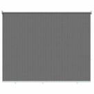 Rollo Au&szlig;enrollo 90% UV-Block Hellgrau 140 x 140 cm HDPE, vidaXL