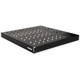 ROLINE Netzwerkschrank 19-Zoll Fachboden 1 HE, 500 T 50 kg schwarz
