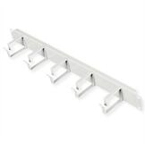 ROLINE Netzwerkschrank 19-Zoll Rangierpanel 1 HE, 40x60mm grau