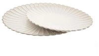 Almina Servierplatte Bloomy aus hochwertigem Porzellan - 2er-Set, Porzellan,...