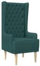 vidaXL Sessel 64 x 64 x 131 cm Sessel Polstersessel Thron Hochlehner...
