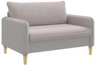vidaXL Sessel XXL-Sessel Hellgrau Boucl&eacute; (1-St)