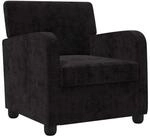 vidaXL Sessel Sessel Schwarz Chenille (1-St)