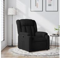 vidaXL Relaxsessel, Relaxsessel Schwarzer Stoff