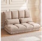 HOMCOM Relaxsessel Bodenstuhl Bodensessel mit Liegefunktion...