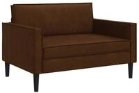 vidaXL Sessel XXL-Sessel Braun Kunstwildleder (1-St)