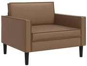 vidaXL Sessel XL Sessel Cappuccino Kunstleder (1-St)