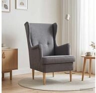 vidaXL Sessel vidaXL Sessel Hellgrau ARES