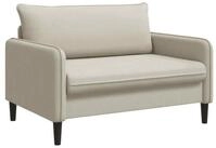 vidaXL Sessel XXL-Sessel Beige Samt (1-St)