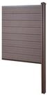 MCW Sichtschutzelement Savoie-WPC-B, Lange Haltbarkeit, ohne Vor- und