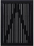 PLUS Gartentor Plus Tor Nagano 100 x 140 cm RAL 9005 Schwarz