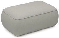 Selsey Polsterhocker, Polsterhocker Pflegeleichter Chenille-Bezug