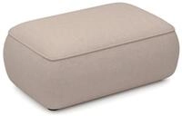 Selsey Polsterhocker, Polsterhocker Pflegeleichter Chenille-Bezug