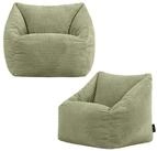 icon Sitzsack Kinder aus Cord Flauschig &bdquo;Natalia&ldquo;, 55x44cm, Made in...
