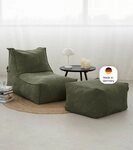mokebo Sitzsack Cord 'Doze' Cordsessel Lesesessel XXL Bean Bag (aus Cordstoff),...