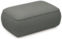 Selsey Polsterhocker, Polsterhocker Pflegeleichter Chenille-Bezug