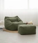 mokebo Sitzsack Der L&uuml;mmel (aus Cordstoff), Made in Germany, Cordsessel mit...