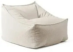 mokebo Sitzsack Boucl&eacute; 'Snug' Sessel Teddystoff Lesesessel XXL Bean Bag (aus