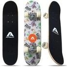 Apollo Skateboard Kinderskateboard 24" Kinder, Longboard, ABEC 3 und Aluminium Achsen