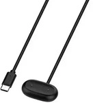 Wigento Ladekabel mit Ladebasis f&uuml;r Google Fitbit Air Magnetisch USB-C Schwarz
