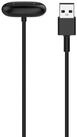 Wigento Ladekabel mit Ladebasis f&uuml;r Google Fitbit Air Magnetisch USB-A Schwarz