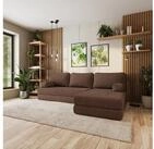 Masseno Ecksofa LEA modulares Boneless Sofa mit Schlaffunktion
