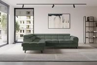 ALTDECOR Ecksofa LUMA-L, Couch mit Schlaffunktion, Wohnzimmer - Ecksofa, Corner...