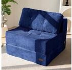 LuxusKollektion Schlafsofa Klappsofa Schlaffunktion Bodenliege Klappstuhl