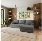 Masseno Ecksofa LEA modulares Boneless Sofa mit Schlaffunktion