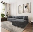 Masseno Ecksofa ETERA modulares Boneless Sofa mit Schlaffunktion