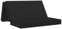 vidaXL Bett Klappsofa Bett 140 x 67 x 45 cm Schwarz (1-tlg)