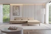 ALTDECOR Ecksofa MONA, Ecksofa Couch L-Form Eckcouch mit Elektrofunktion,...