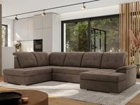 MKS M&Ouml;BEL Ecksofa MADRITO U, set, Sofa U-form, mit Schlaffunktion und...