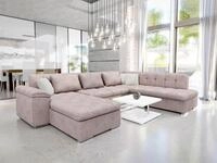 MIRJAN24 Wohnlandschaft Niko Bis Premium, mit Bettkasten und Schlaffunktion,...