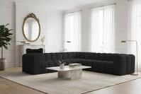 Fun M&ouml;bel Ecksofa Designersofa SOLVIE Universal (300cm), Stoff Moly oder...