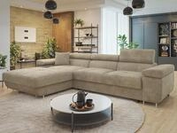 MIRJAN24 Ecksofa Torezio Mini, mit Bettkasten und Schlaffunktion, Einstellbare