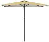 vidaXL Sonnenschirm Gartensonnenschirm 270 x 270 cm Polyester Rechtwinklig