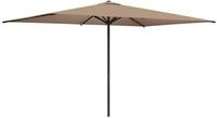 vidaXL Sonnenschirm Gartensonnenschirm 200 x 300 cm Polyester Rechteckig Taupe