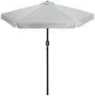 Bestlivings Sonnenschirm &Oslash;300cm Aluminium-Mast mit Kurbel, LxB: 250x300 cm,...