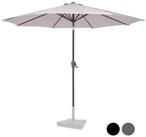 VONROC Sonnenschirm rund Balkon - Neigbarer Sonnenschutz Terrasse & Garten -,...