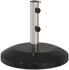 vidaXL Schirmhalter Parasolbasis f&uuml;r 40-50 mm Pole 26.75 kg Schwarz, 1 tlg.