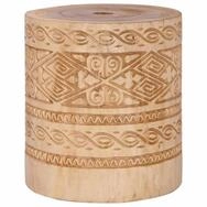 vidaXL Schirmhalter Sonnenschirmst&auml;nder 28.05 kg Natur Massivholz Zylindrisch,...