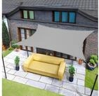 LuxusKollektion Sonnensegel Sonnensegel 4x5m Rechteckig Wasserdicht 95 UV Schutz