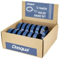 Dasqua F&uuml;hlerlehre Dasqua 1803-0105 13-teiliges F&uuml;hlerlehrenband Set Dicke:...