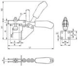 AMF Spannzwinge AMF Senkrecht-Spanner 6800 ESD Gr. 3