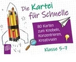 Die Kartei f&uuml;r Schnelle / Sabine Kelkel, Eva Rupp, Sonja Brockers