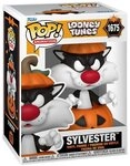 Funko Actionfigur Looney Tunes POP! Vinyl Figur Halloween Sylvester w/Pumpkin 9...